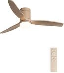 CREATE / WINDCALM M/Deckenventilator ABS mit Beleuchtung Sand mit Fernbedienung /