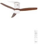 CREATE / WINDCALM M/Deckenventilator ABS mit Beleuchtung Wei&szlig;