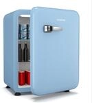 Klarstein Audrey Evo 68L Retro Mini K&uuml;hlschrank - Leise 40 dB, Kompakter
