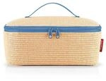 reisenthel coolerbag M Pocket Raffia Blue &ndash; K&uuml;hltasche mit Obermaterial aus