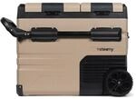 Steamy-E Dual Zone 45 Roller, Elektrische Kompressor K&uuml;hlbox mit Rollen, 45 Liter,