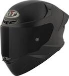 KYT TT-Revo Plain Helm, schwarz matt, XL (61/62)