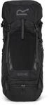 Regatta Rucksack Blackfell 65L, reflektierend mit Metallrahmenst&uuml;tze - Perfekt f&uuml;r