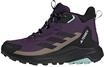 adidas Damen Terrex Anylander Mid RAIN.RDY Hiking Shoes, Aurora Plum/Core Black/Trace