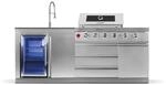GORILLER&reg; SB-S1 Outdoork&uuml;che | 6-Brenner Gasgrill | Cool-Clean