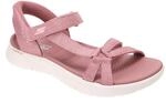 Skechers GO WALK FLEX SANDAL ILLUMINATE, Damen Sandale, Purple,
