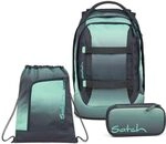 Satch Pack Schulrucksack Set 3tlg. inkl. Schlamperbox und Sportbeutel (Gradient...