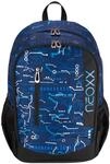 neoxx Rucksack FLOW Next Level - Rucksack f&uuml;r die Schule und Freizeit mit 2 F&auml;chern