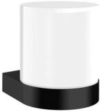 emco Flow Seifenspender mit Sensor batteriebetrieben zur Wandmontage in Schwarz 