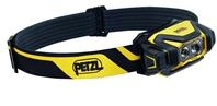 PETZL PIXA Professionelle LED-Stirnlampe, 450 Lumen, IP68 Wasserdicht, Schwarz/Gelb,