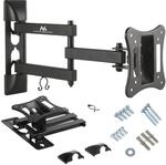 Maclean MC-719 TV Wandhalterung Wandhalter, Vertikale Einstellung: &plusmn; 20 &deg;, QLED