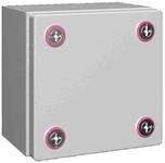 Rittal KX Stahl Geh&auml;use KX-Terminal Box RAL7035 Au&szlig;enma&szlig; 150 x 150 x 120mm...