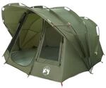 vidaXL Angelzelt 5 Personen Olivgr&uuml;n Wasserdicht, Campingzelt, Gartenzelt,