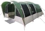 vidaXL Tunnelzelt mit Dach mit Luftentl&uuml;ftung Polyester und Stahl Outdoor-Zelt