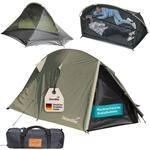 Skandika Trekkingzelt Hemus Sleeper | 2 Personen Tunnelzelt, verdunkelt...