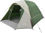 vidaXL Campingzelt 4 Personen Gr&uuml;n Wasserdicht, Zelt, Gartenzelt, Wanderzelte,