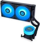 Lian Li GA II Lite 240 RGB AiO-Wasserk&uuml;hlung mit Unendlichkeitsspiegel, 2x