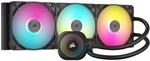 CORSAIR iCUE LINK TITAN 420 RX RGB CPU-Fl&uuml;ssigkeitsk&uuml;hler &ndash; Schwarz | 420 mm AIO,