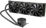 inter tech 360mm AIO Wasserk&uuml;hlung mit Doppelkammer-Pumpe und W&auml;rmeleitplatte aus