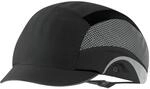 JSP HARDCAP Aerolite Leichte Ansto&szlig;kappe f&uuml;r Erwachsene - 2,5 cm Schirm - Schwarz -