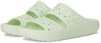 Crocs Unisex-Sandalen mit Blumenausschnitt, Gr&uuml;n 1, 36/37 EU