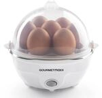 GOURMETmaxx Eierkocher f&uuml;r bis zu 7 Eier | Elektrischer und energiesparender Egg