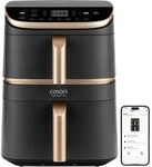 COSORI Turbo Tower Pro Smart Chef Edition Freidora de Aire 10.8L WiFi Negra