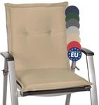 Beautissu Niedriglehner Auflage Gartenstuhl 100x50x6 cm Loft NL - Sitzkissen