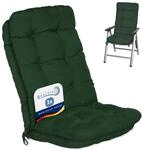 Beautissu 2er Set Hochlehner Auflagen 120x50x8cm - Sitzpolster Set f&uuml;r...