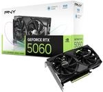 PNY GEFORCE RTX&trade; 5060 8GB Dual Fan DLSS 4 Grafikkarte
