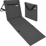 DETEX&reg; Strandmatte mit R&uuml;ckenlehne Gepolstert Anthrazit Sonnenliege klappbar