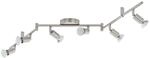 EGLO LED Deckenleuchte Buzz-LED, 6 flammige Deckenlampe, Deckenstrahler aus Metall in
