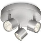 Philips myLiving LED Star Deckenspot, 3-flammig, 3x4,5W, Aluminium