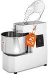 GastroHero Teigknetmaschine, 30 L, fester Kopf, Wei&szlig; AT30-F | Teigkapazit&auml;t...