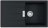 Franke Centro CNG 611-86 Black Matt - 114.0682.460 Granitsp&uuml;le