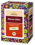 Herbaria Warme Mitte Tee bio 15FB &ndash; 100% Bio-Kr&auml;utertee im Filterbeutel &ndash;