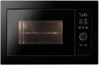 Oranier KMG380 Einbau-Mikrowelle mit Grill Schwarz