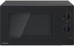 Panasonic NN-GM22QBEPG 20L Grill-Mikrowelle mit Glasplatte und Gitterrost, 800 W,