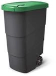 Prosperplast Wheeler 90L M&uuml;llbeh&auml;lter mit R&auml;dern und Deckel M&uuml;lltonne