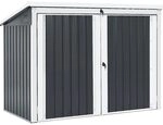 Home Deluxe - M&uuml;lltonnenbox BASURA L - Ma&szlig;e 190 x 101 x 134 cm, Raumfl&auml;che...