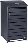 Zelsius M&uuml;lltonnenbox 1er M&uuml;lltonne mit abgerundetem Deckel | 120-240 Liter 