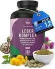 Mariendistel Leber Komplex - Testsieger-Online 11/25 - 180 Kapseln - 480mg...