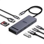 UGREEN Revodok Pro 108 10Gbps USB C Hub, USB C Adapter mit HDMI 4K@60Hz, Docking