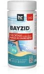 1 kg Pool Chlor Tabletten 20g BAYZID schnell l&ouml;slich mit 56% Aktivchlorgehalt f&uuml;r