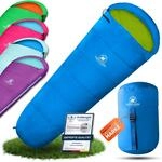 NORDB&Auml;R&reg; Kinderschlafsack f&uuml;r Jungs & M&auml;dchen bis 145 cm K&ouml;rpergr&ouml;&szlig;e 