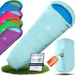 NORDB&Auml;R&reg; Kinderschlafsack f&uuml;r Jungs & M&auml;dchen bis 145 cm K&ouml;rpergr&ouml;&szlig;e 