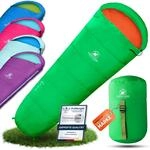NORDB&Auml;R&reg; Kinderschlafsack f&uuml;r Jungs & M&auml;dchen bis 145 cm K&ouml;rpergr&ouml;&szlig;e 