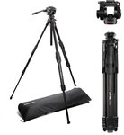 Manfrotto 500X Fluid Videokopf mit ONE Hybrid Aluminium Stativ &ndash; Foto & Video