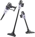 CLEANmaxx Akku Staubsauger | 2in1 Handstaubsauger & Bodenstaubsauger | max. 30...
