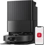 Roborock Qrevo 5ae - Robot Aspirapolvere Con Dock - Potenza 12000 Pa - Flexiarm...